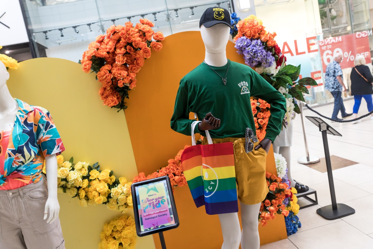 Eldon Square's Pride Style Garden